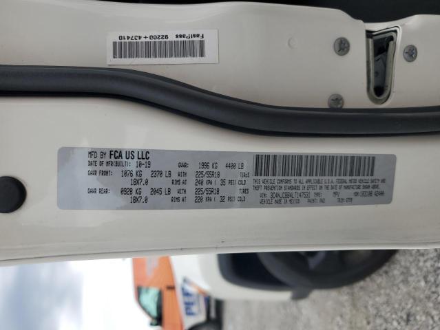 3C4NJCBB4LT147531 - 2020 JEEP COMPASS LATITUDE TWO TONE photo 13