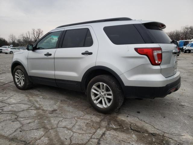 1FM5K8B88GGC51718 - 2016 FORD EXPLORER SILVER photo 2