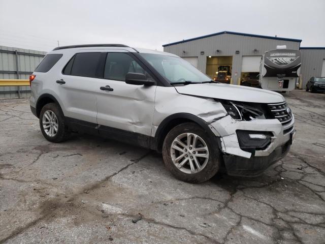1FM5K8B88GGC51718 - 2016 FORD EXPLORER SILVER photo 4
