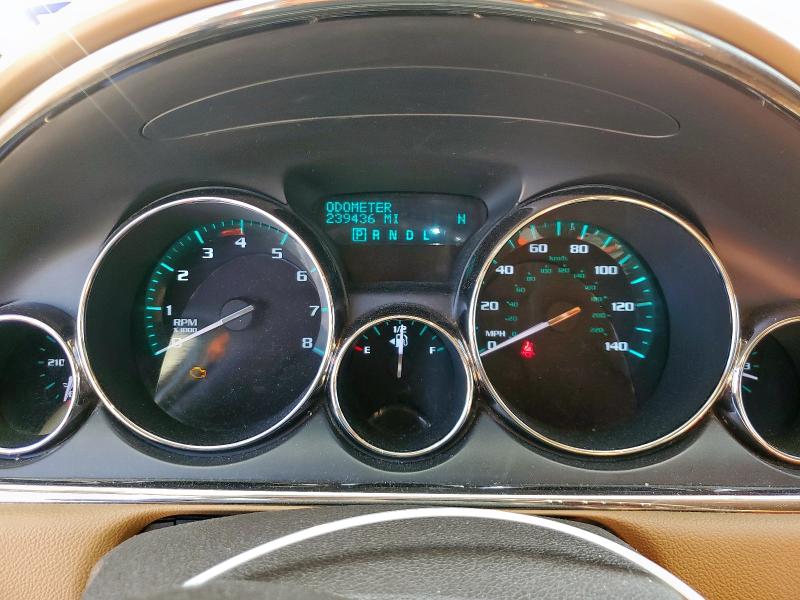 5GAKRBKD7GJ135010 - 2016 BUICK ENCLAVE BROWN photo 9