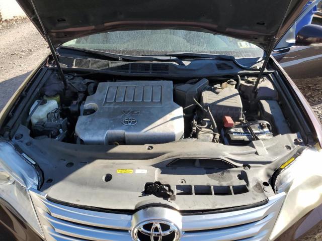 4T1BK3DB7BU410799 - 2011 TOYOTA AVALON BASE Марун фото 11