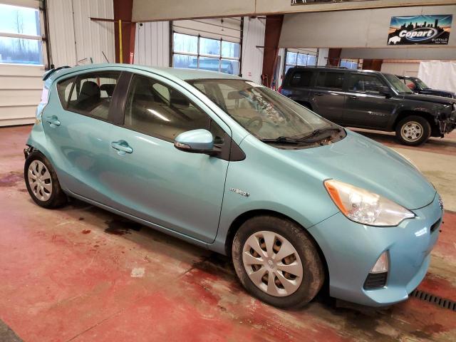 JTDKDTB34D1039731 - 2013 TOYOTA PRIUS C TURQUOISE photo 4