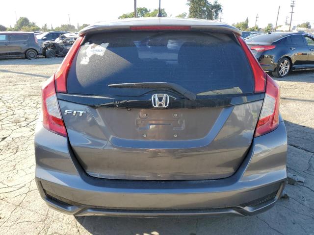 3HGGK5H43LM725768 - 2020 HONDA FIT LX GRAY photo 6