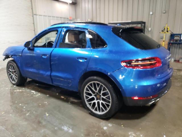 WP1AB2A51JLB40125 - 2018 PORSCHE MACAN S BLUE photo 2