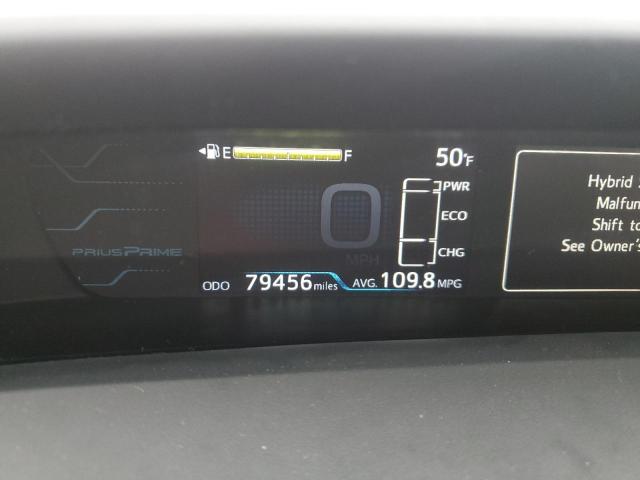 JTDKARFP6J3069001 - 2018 TOYOTA PRIUS PRIM 灰色 照片 9