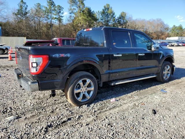 1FTFW1E87NKE73368 - 2022 FORD F150 SUPERCREW BLACK photo 3