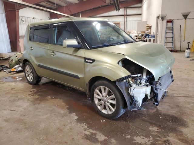 KNDJT2A50D7575536 - 2013 KIA SOUL GREEN photo 4