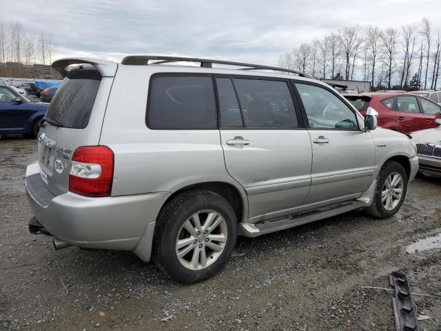 JTEEW21A270041906 - 2007 TOYOTA HIGHLANDER HYBRID SILVER photo 3