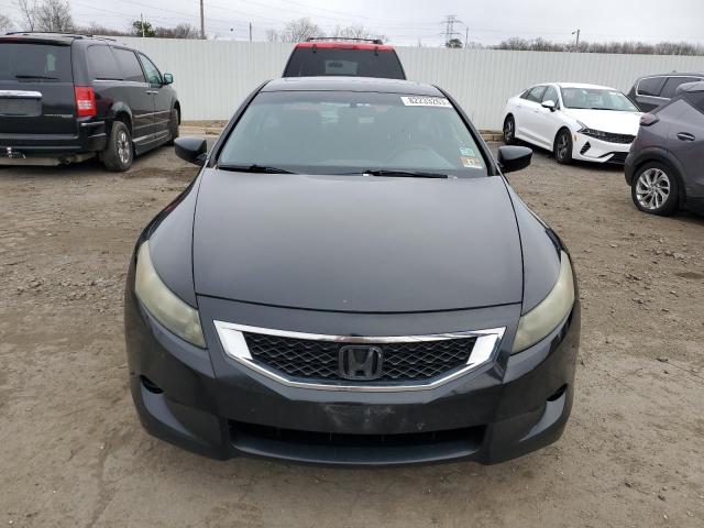 1HGCS12769A001671 - 2009 HONDA ACCORD EX BLACK photo 5