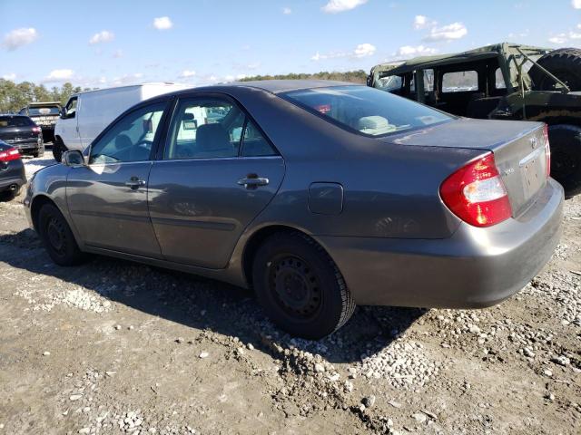 4T1BE32K24U837756 - 2004 TOYOTA CAMRY LE GRAY photo 2