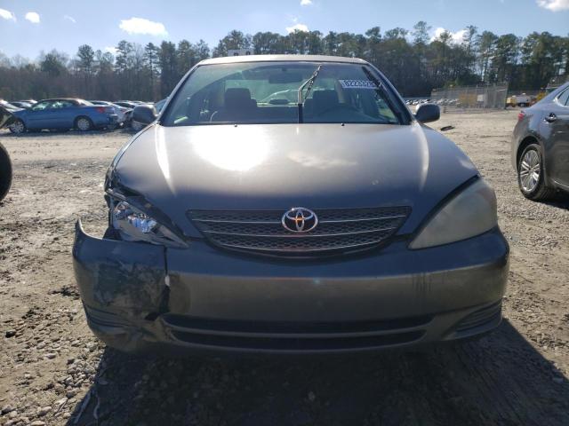 4T1BE32K24U837756 - 2004 TOYOTA CAMRY LE GRAY photo 5