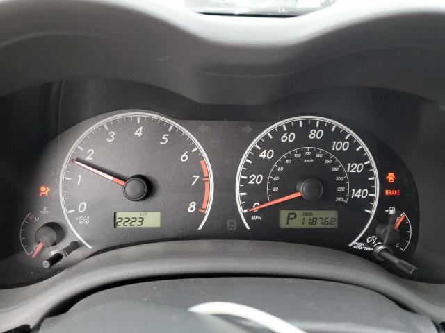 1NXBU4EE0AZ366796 - 2010 TOYOTA COROLLA BASE 白色 照片 9