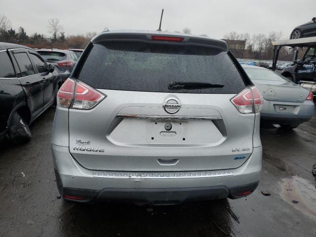 5N1AT2MV3EC835993 - 2014 NISSAN ROGUE S SILVER photo 6