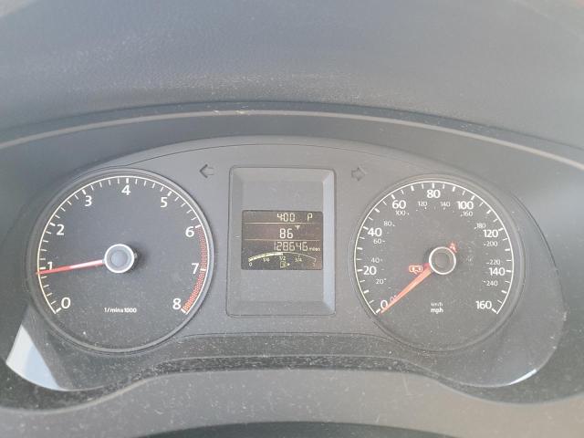 3VW2K7AJ8BM016401 - 2011 VOLKSWAGEN JETTA BASE SILVER photo 9