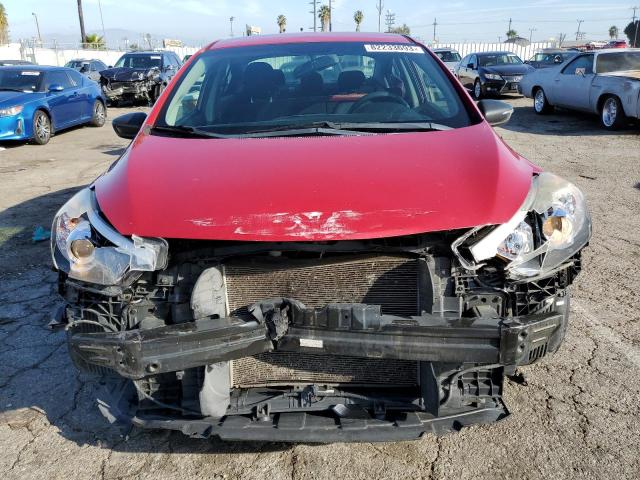 KNAFK4A69G5510694 - 2016 KIA FORTE LX RED photo 5