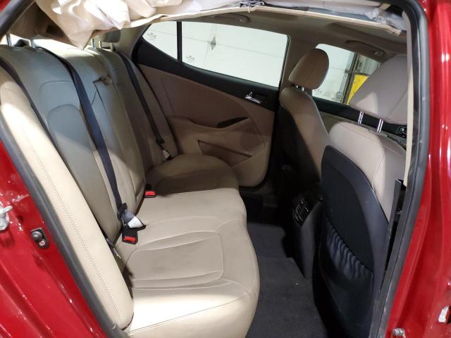 KNAGN4A74B5116131 - 2011 KIA OPTIMA EX RED photo 10