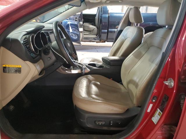 KNAGN4A74B5116131 - 2011 KIA OPTIMA EX RED photo 7