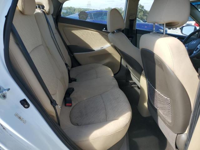 KMHCU4AE5CU064546 - 2012 HYUNDAI ACCENT GLS أبيض صورة 10