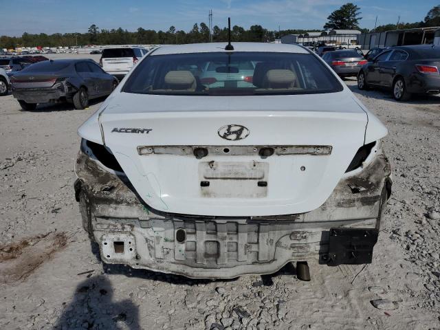 KMHCU4AE5CU064546 - 2012 HYUNDAI ACCENT GLS أبيض صورة 6