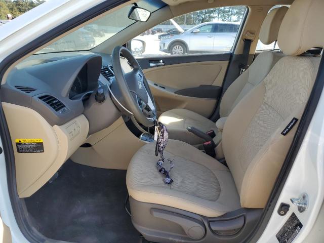 KMHCU4AE5CU064546 - 2012 HYUNDAI ACCENT GLS أبيض صورة 7