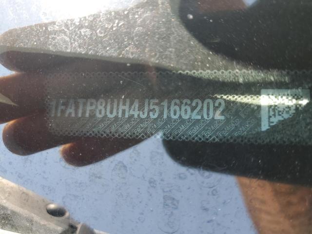 1FATP8UH4J5166202 - 2018 FORD MUSTANG SILVER photo 12