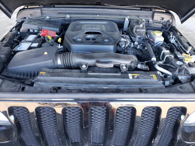 1C4HJXDN6PW617943 - 2023 JEEP WRANGLER SPORT შავი ფოტო 11