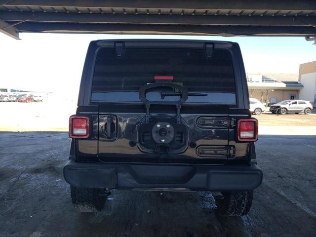 1C4HJXDN6PW617943 - 2023 JEEP WRANGLER SPORT შავი ფოტო 6