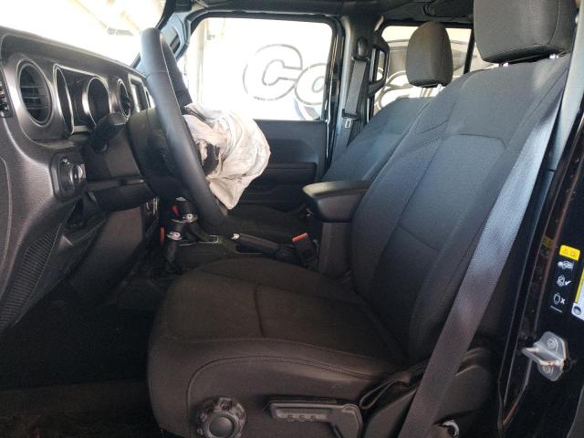 1C4HJXDN6PW617943 - 2023 JEEP WRANGLER SPORT შავი ფოტო 7