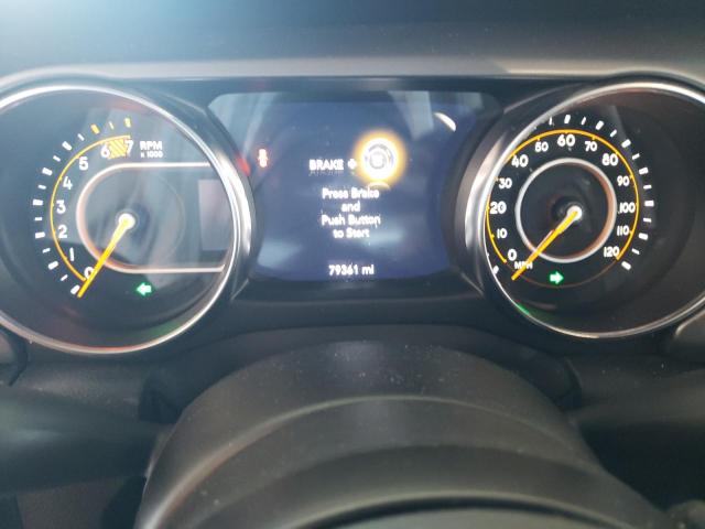 1C4HJXDN6PW617943 - 2023 JEEP WRANGLER SPORT შავი ფოტო 9