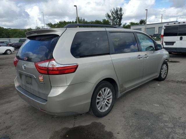5TDYK3DC5FS580533 - 2015 TOYOTA SIENNA XLE BEIGE photo 3