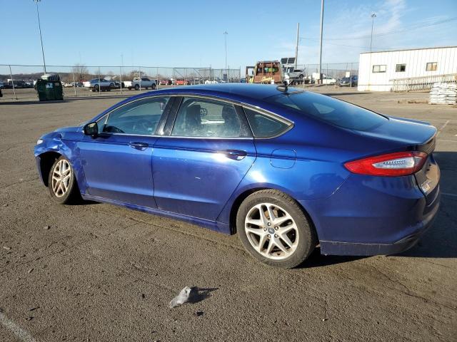 3FA6P0H7XDR132167 - 2013 FORD FUSION SE BLUE photo 2