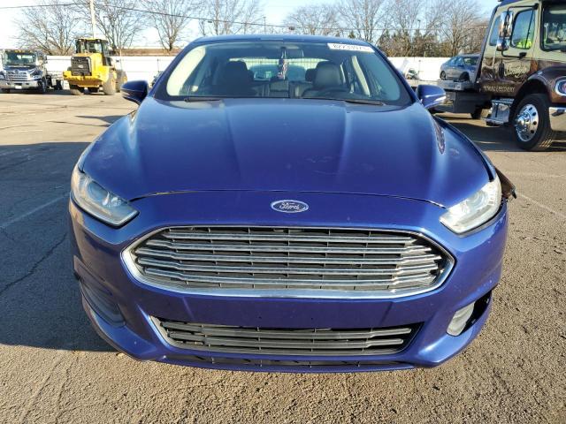 3FA6P0H7XDR132167 - 2013 FORD FUSION SE BLUE photo 5