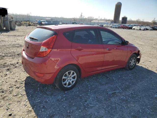 KMHCT5AE3DU114774 - 2013 HYUNDAI ACCENT GLS RED photo 3