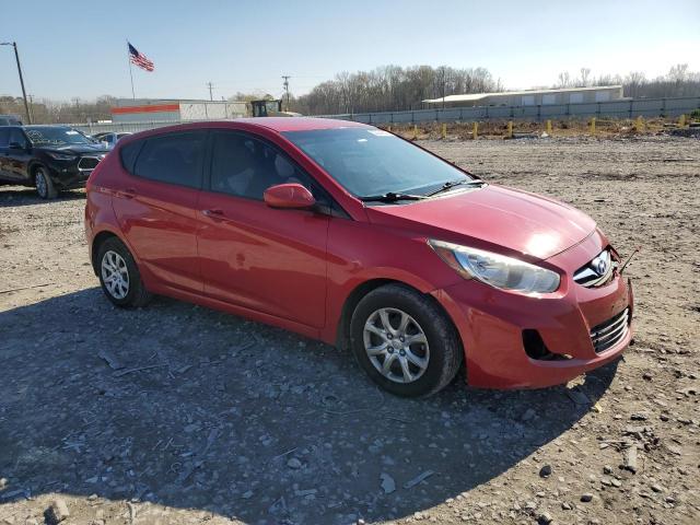 KMHCT5AE3DU114774 - 2013 HYUNDAI ACCENT GLS RED photo 4