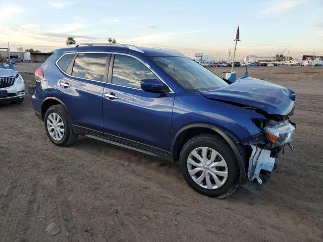 JN8AT2MV6HW005245 - 2017 NISSAN ROGUE S BLUE photo 4