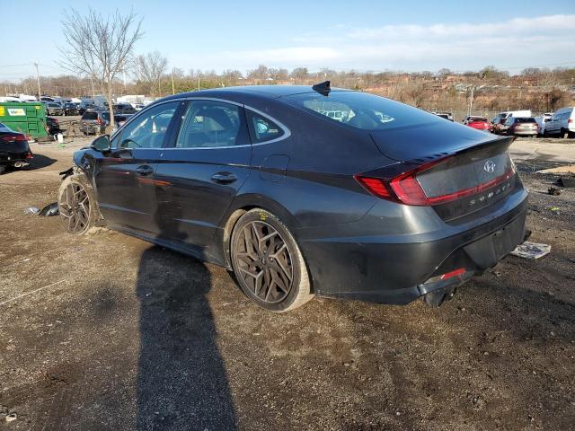 KMHL14JC9PA294797 - 2023 HYUNDAI SONATA N LINE GRAY photo 2