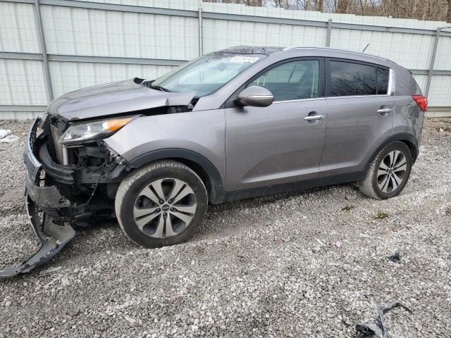 KNDPC3A29D7445275 - 2013 KIA SPORTAGE EX GRAY photo 1