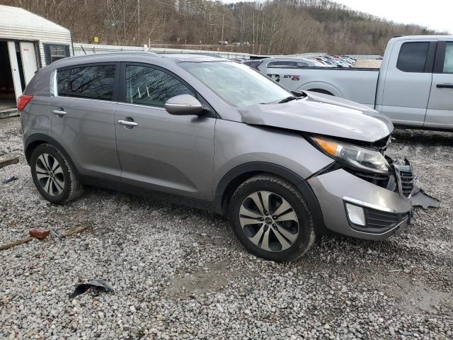 KNDPC3A29D7445275 - 2013 KIA SPORTAGE EX GRAY photo 4