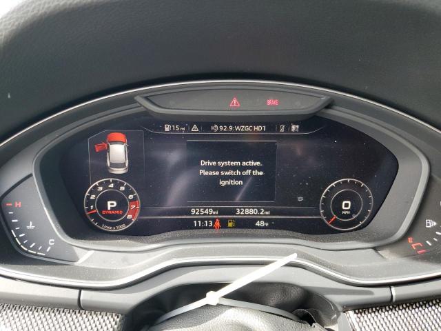 WA1C4AFY1J2099089 - 2018 AUDI SQ5 PRESTIGE BLUE photo 9