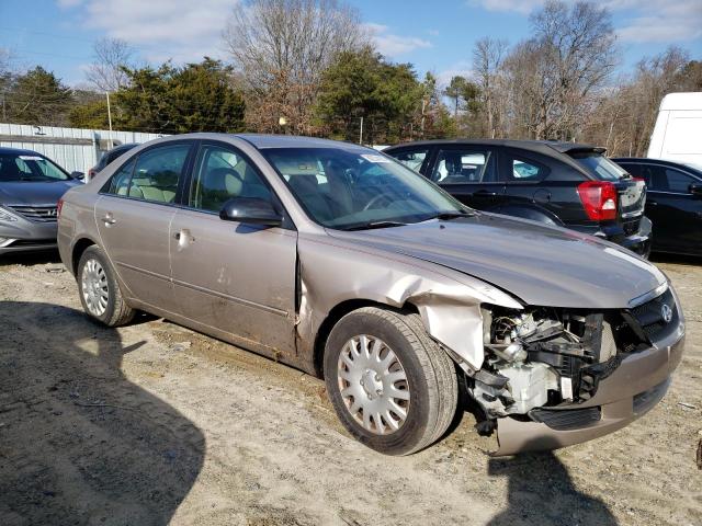 5NPET46F78H387130 - 2008 HYUNDAI SONATA GLS SILVER photo 4