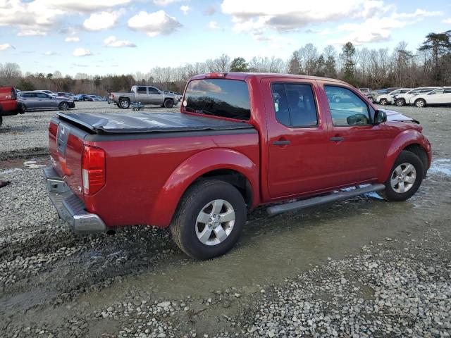 1N6AD0ER1CC479044 - 2012 NISSAN FRONTIER S RED photo 3