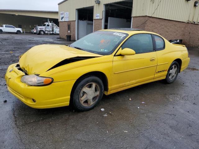 2G1WX12K139216159 - 2003 CHEVROLET MONTE CARL SS YELLOW photo 1