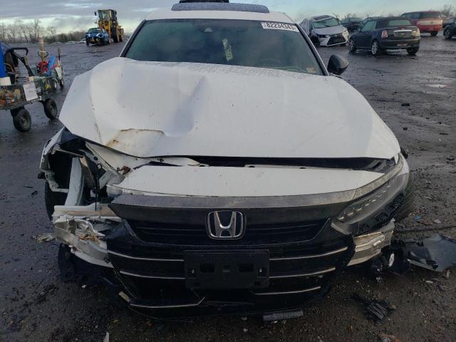 1HGCV2F33NA025506 - 2022 HONDA ACCORD SPORT WHITE photo 5