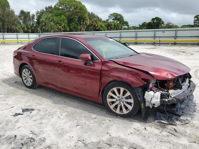 4T1B11HK9JU592294 - 2018 TOYOTA CAMRY L 红色 照片 4