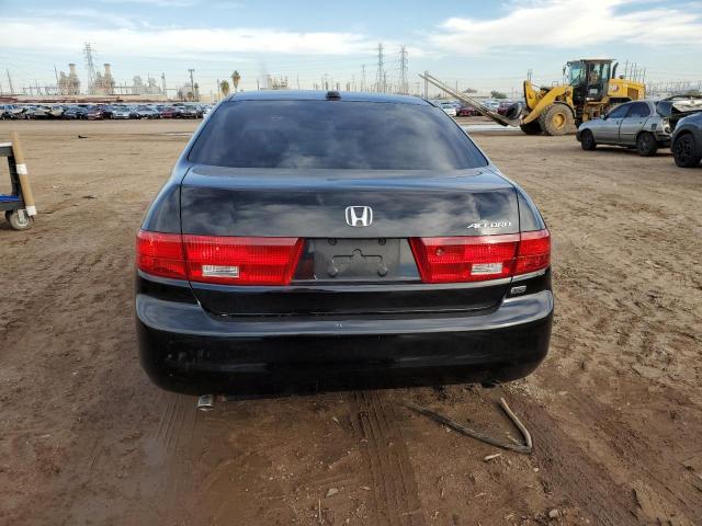 1HGCM668X5A032992 - 2005 HONDA ACCORD EX BLACK photo 6