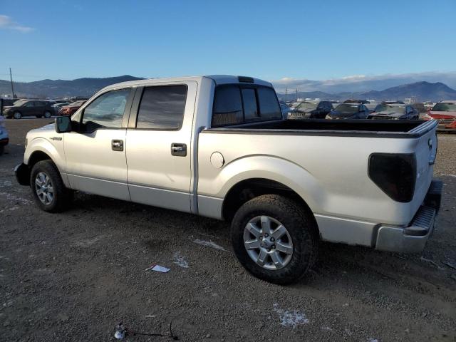 1FTFW1EF4EFB47003 - 2014 FORD F150 SUPERCREW SILVER photo 2