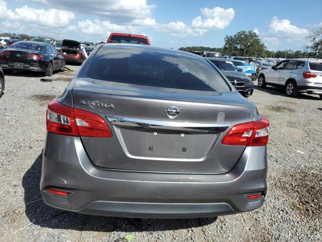 3N1AB7AP7KY392909 - 2019 NISSAN SENTRA S GRAY photo 6