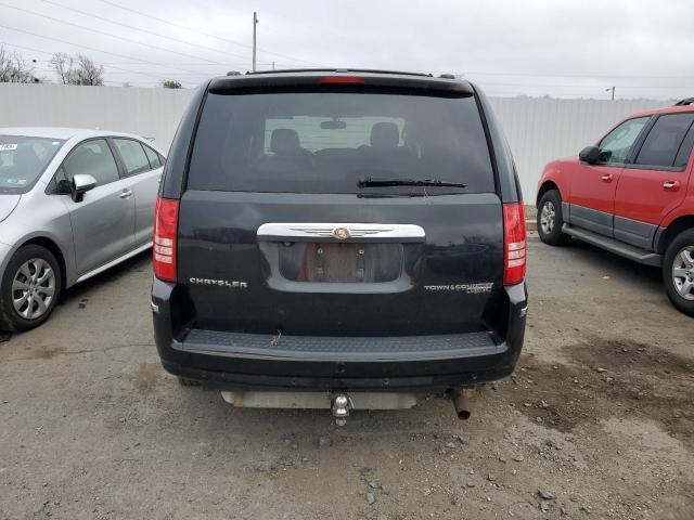 2A4RR7DX8AR322173 - 2010 CHRYSLER TOWN & COU LIMITED BLACK photo 6