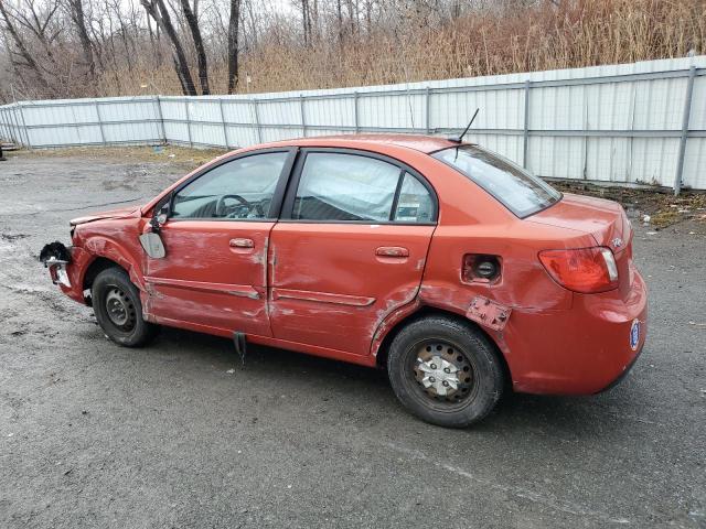 KNADH4A35B6926742 - 2011 KIA RIO BASE ORANGE photo 2