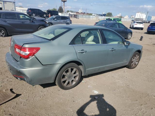 3LNHM28T09R611897 - 2009 LINCOLN MKZ GREEN photo 3
